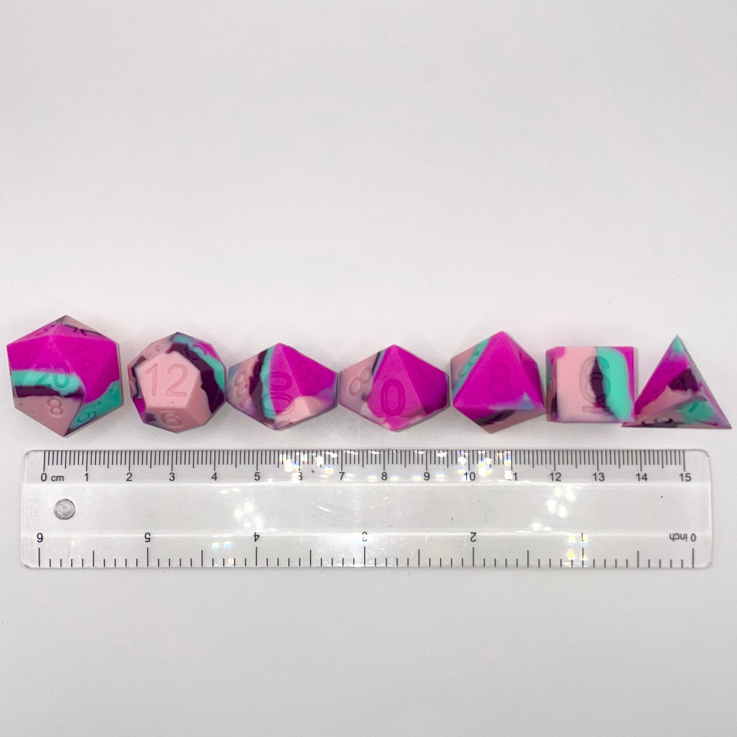 Squidgy Silicone Perfect Pink Sharp Edge Polyset