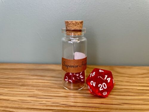 Dungeons and Dragons Healing Potions Dice - Single Bottles