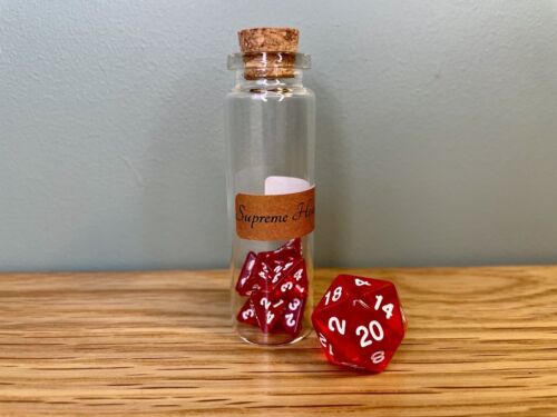 Dungeons and Dragons Healing Potions Dice - Single Bottles