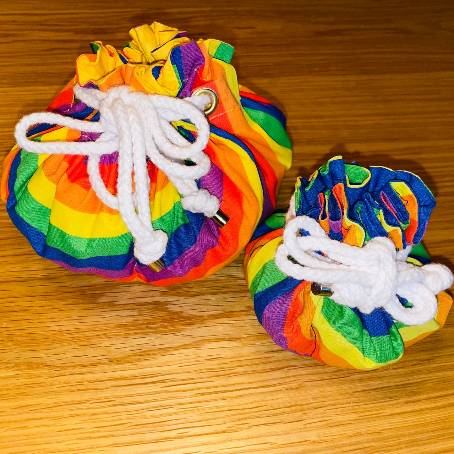 Rainbow Dice Bag of Pride