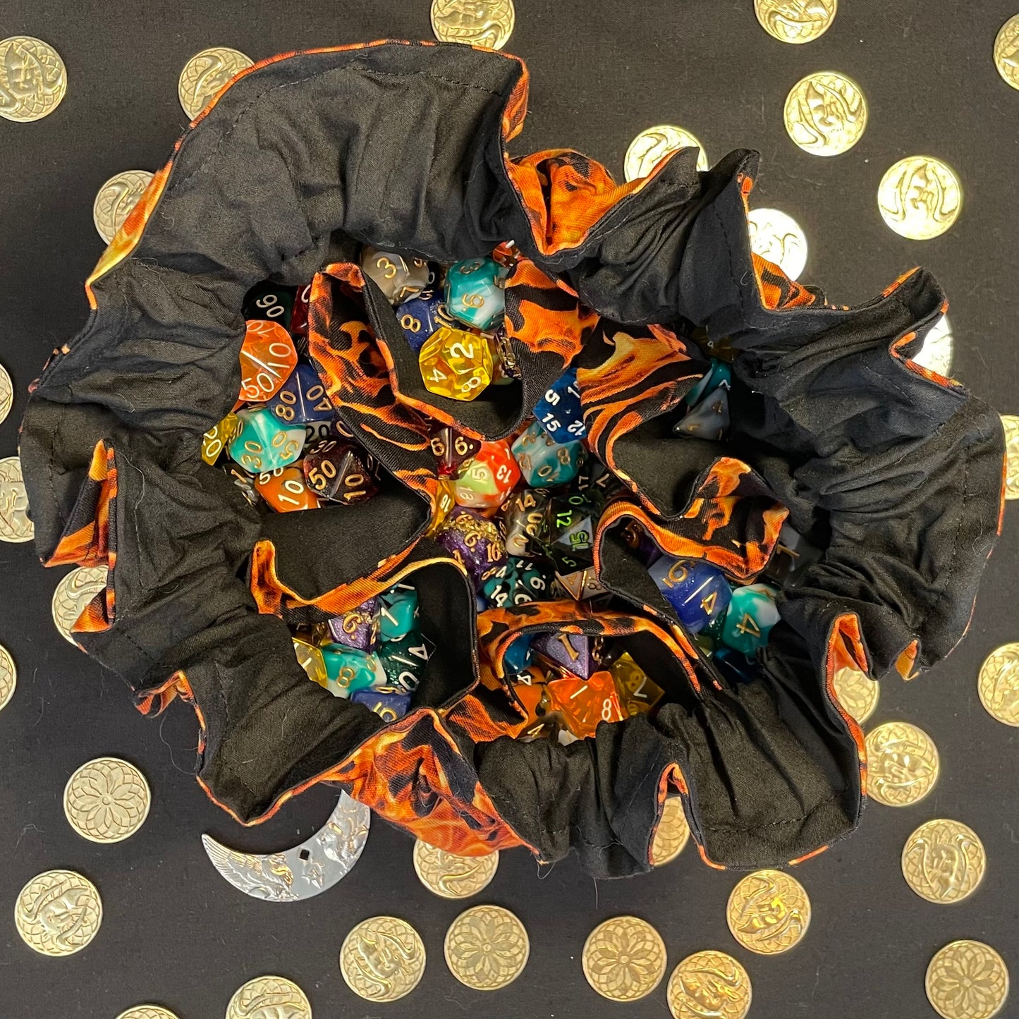 Fireball Bag of Dice Holding