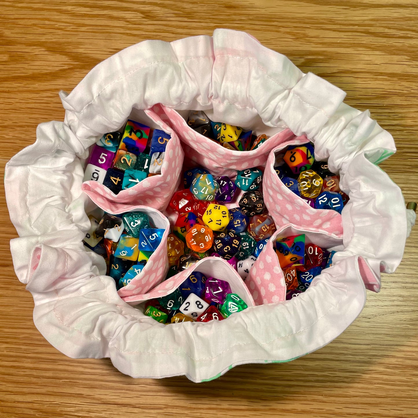 Flower Power Bag of Dice Holding - LIMITED EDITION