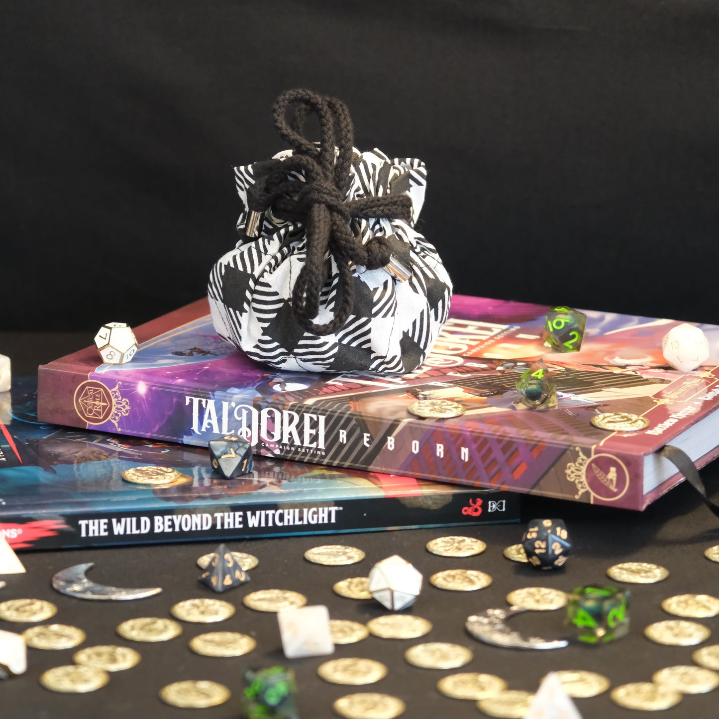 Houndstooth Bag of Dice Holding - LIMITED EDITION