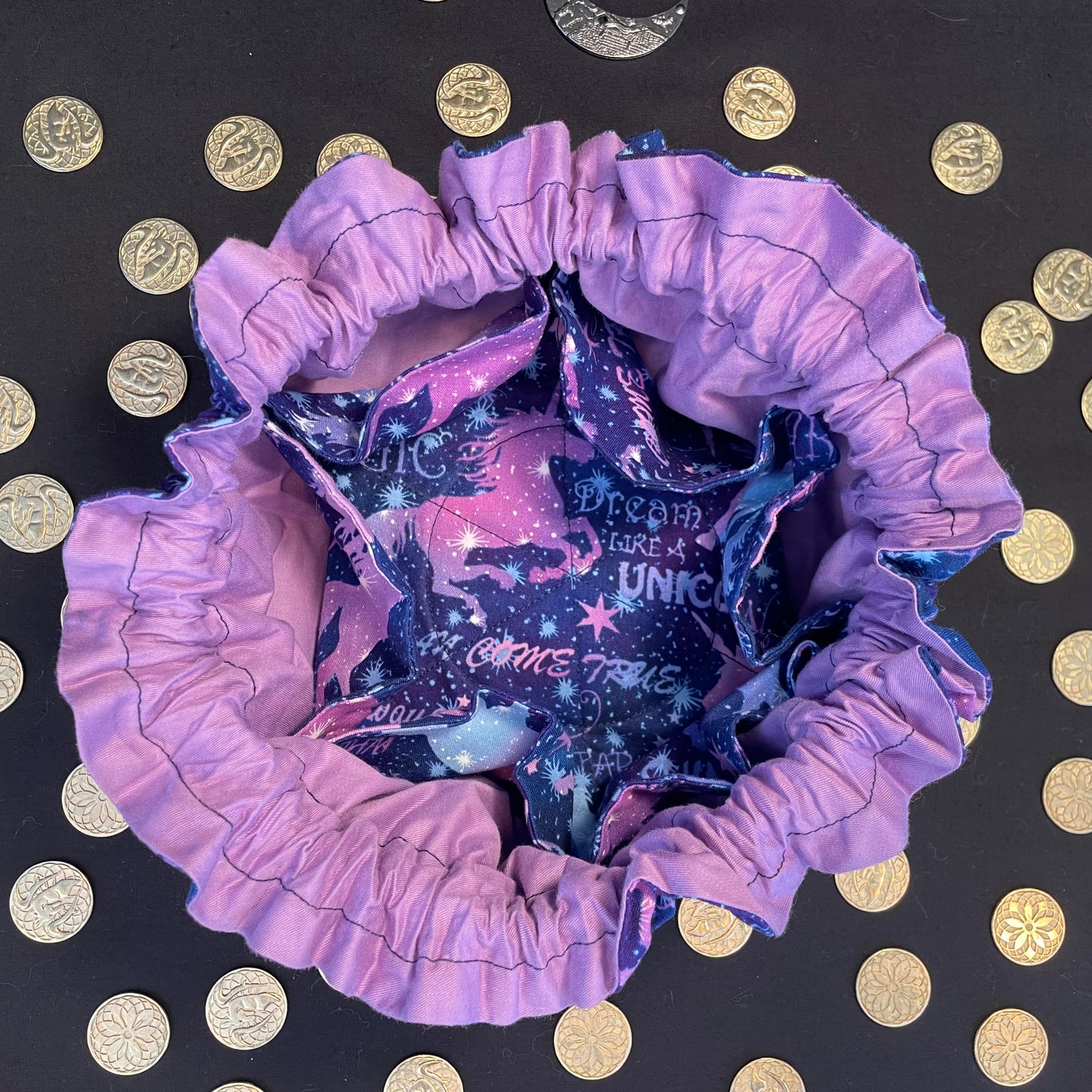 Unicorn Dreams Bag of Dice Holding - LIMITED EDITION