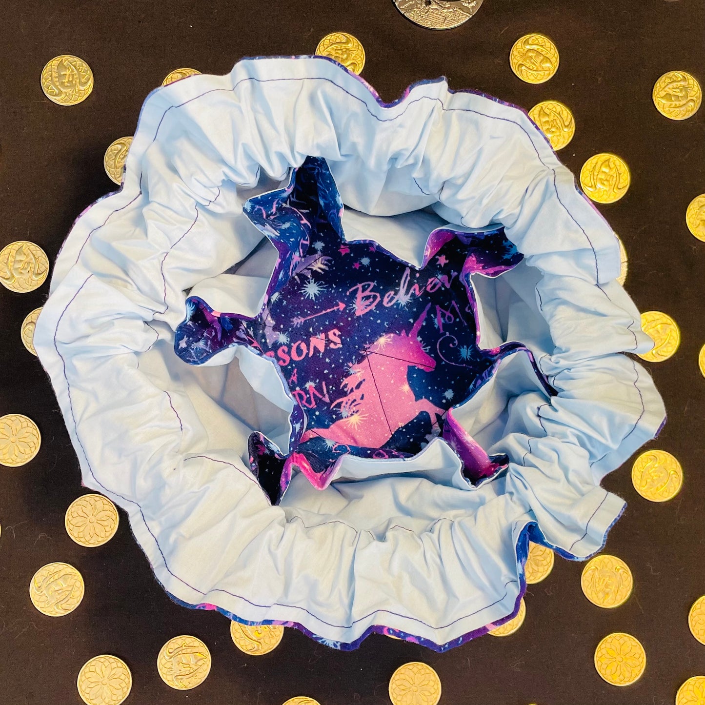 Unicorn Dreams Bag of Dice Holding - LIMITED EDITION